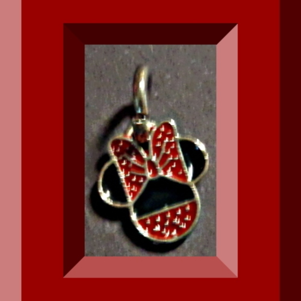 Tibetan Silver Disney Minnie Mouse Inspired Charm